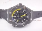 Noob Factory Swiss Replica Audemars Piguet Royal Oak Offshore Diver Forged Carbon Watch 15706AU.00A002CA.01